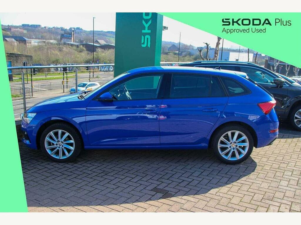 Skoda Scala 2023 1.0 Tsi 110 Se L Dsg Blue #4