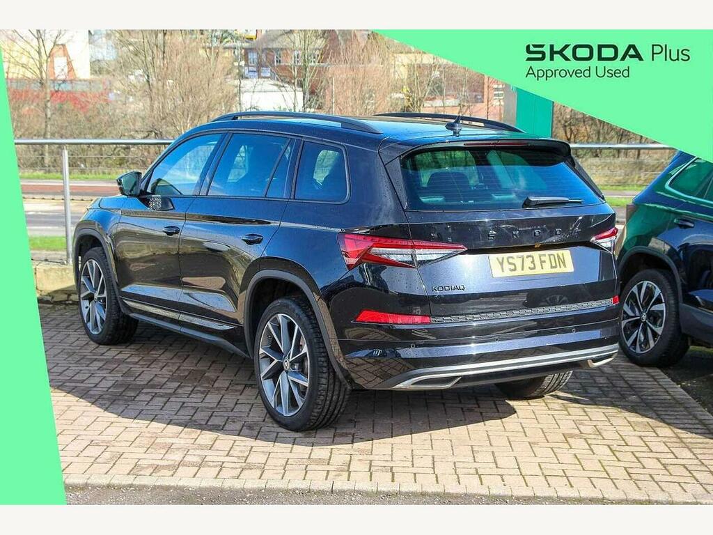 Skoda Kodiaq 2023 1.5 Tsi Sportline Dsg 7 Seat YS73FDN Black #3
