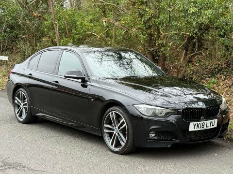BMW 3 Series 2.0 320D Xdrive YK18LYU Black #3