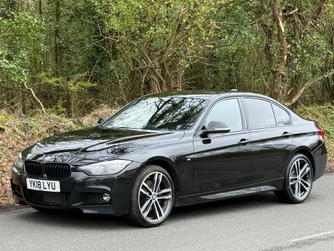 BMW 3 Series 2.0 320D Xdrive YK18LYU Black #4