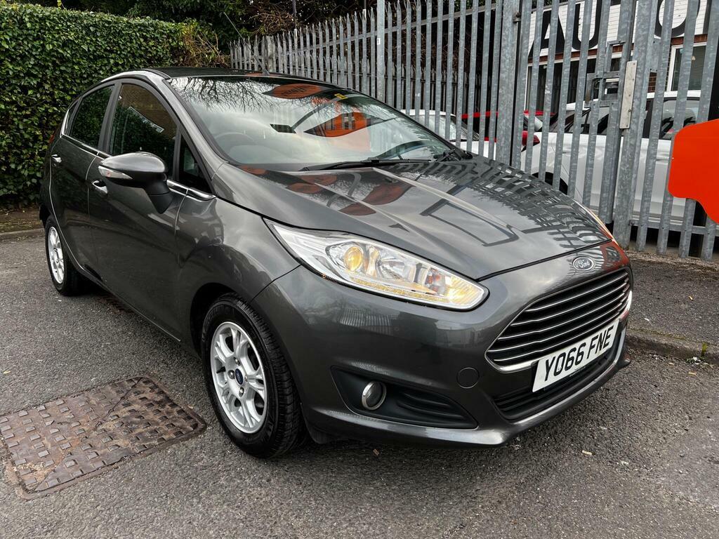 Ford Fiesta 1.5 Tdci Econetic Zetec Euro 6 S S Y066FNE Grey #5