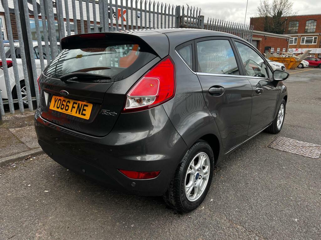 Ford Fiesta 1.5 Tdci Econetic Zetec Euro 6 S S Y066FNE Grey #4