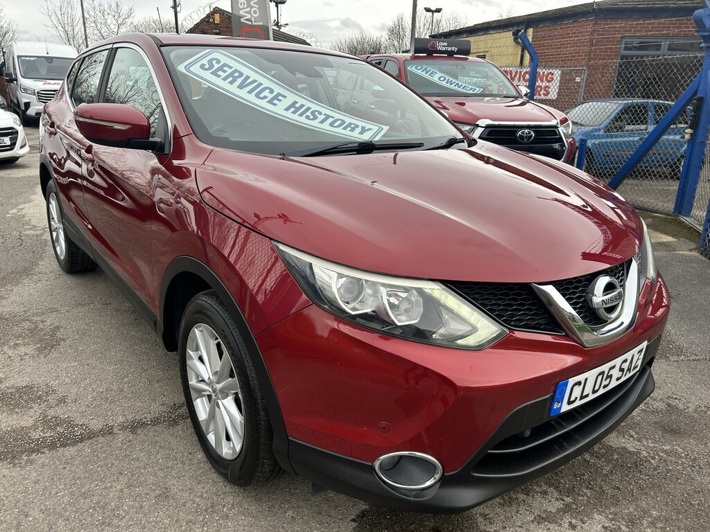 Nissan Qashqai Suv 1.2 Dig-t Acenta 2014 Red