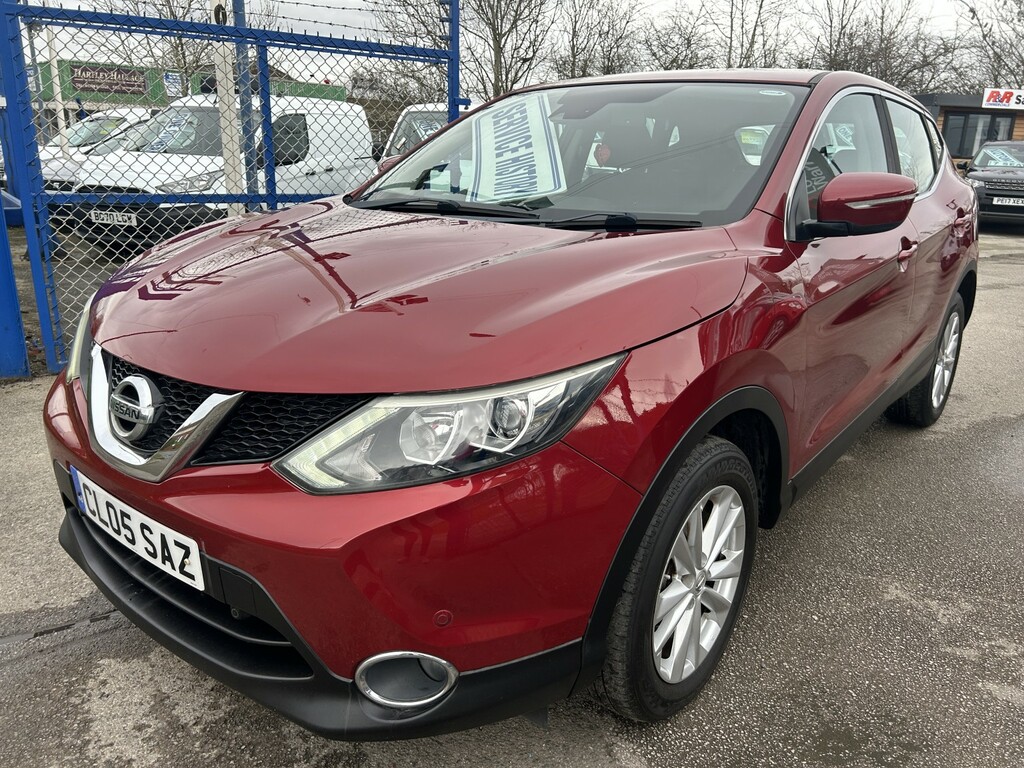 Nissan Qashqai Suv 1.2 Dig-t Acenta 2014 CL05SAZ Red #2