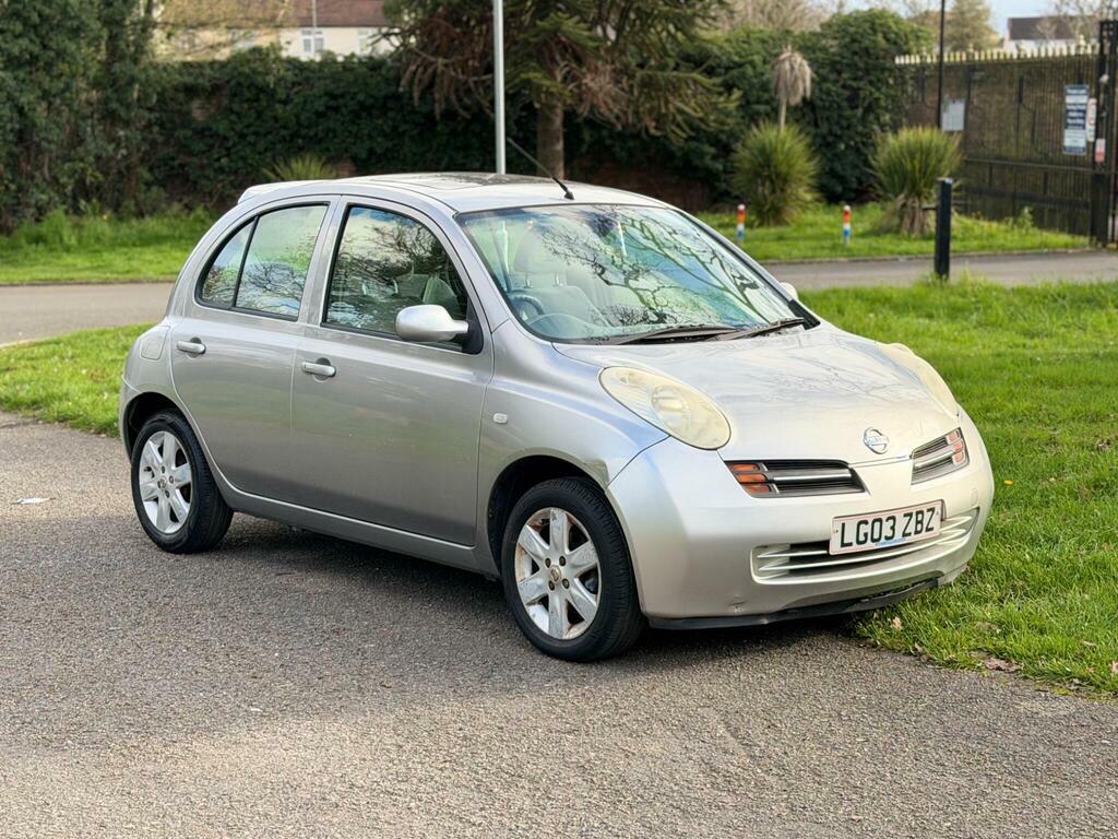 Nissan Micra 1.4 16V Sve LG03ZBZ Silver #3