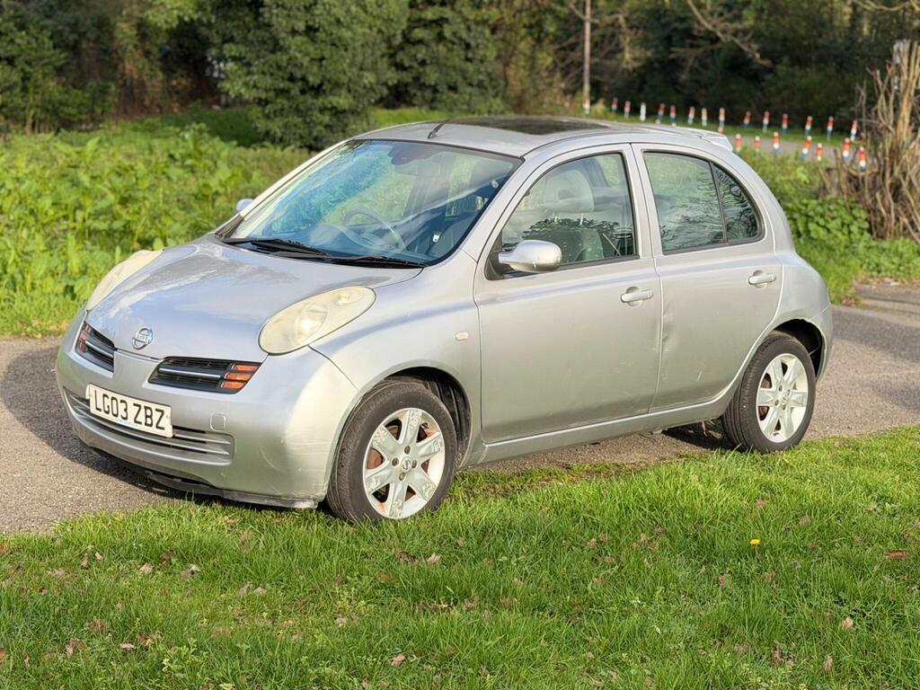 Nissan Micra 1.4 16V Sve LG03ZBZ Silver #5