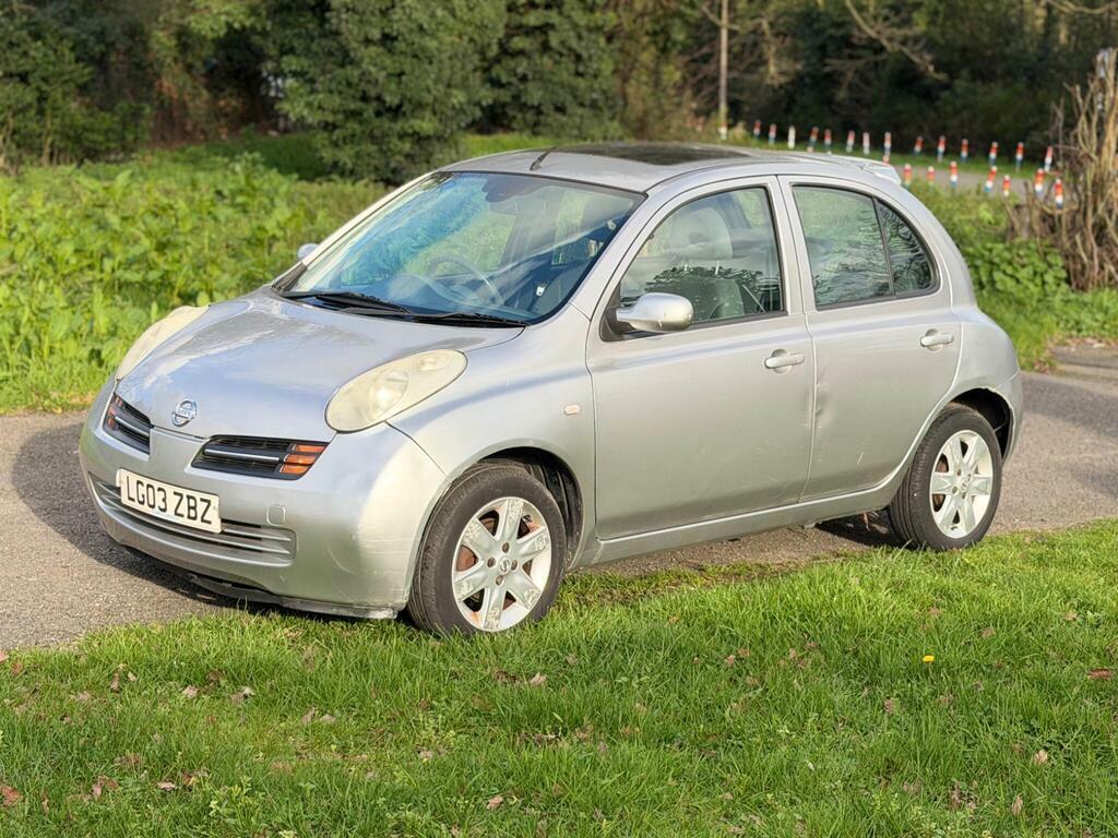 Nissan Micra 1.4 16V Sve LG03ZBZ Silver #4