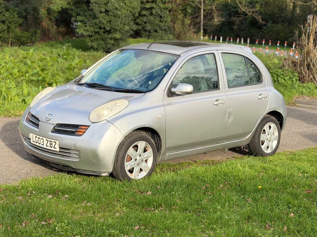 Nissan Micra 1.4 16V Sve LG03ZBZ Silver #6