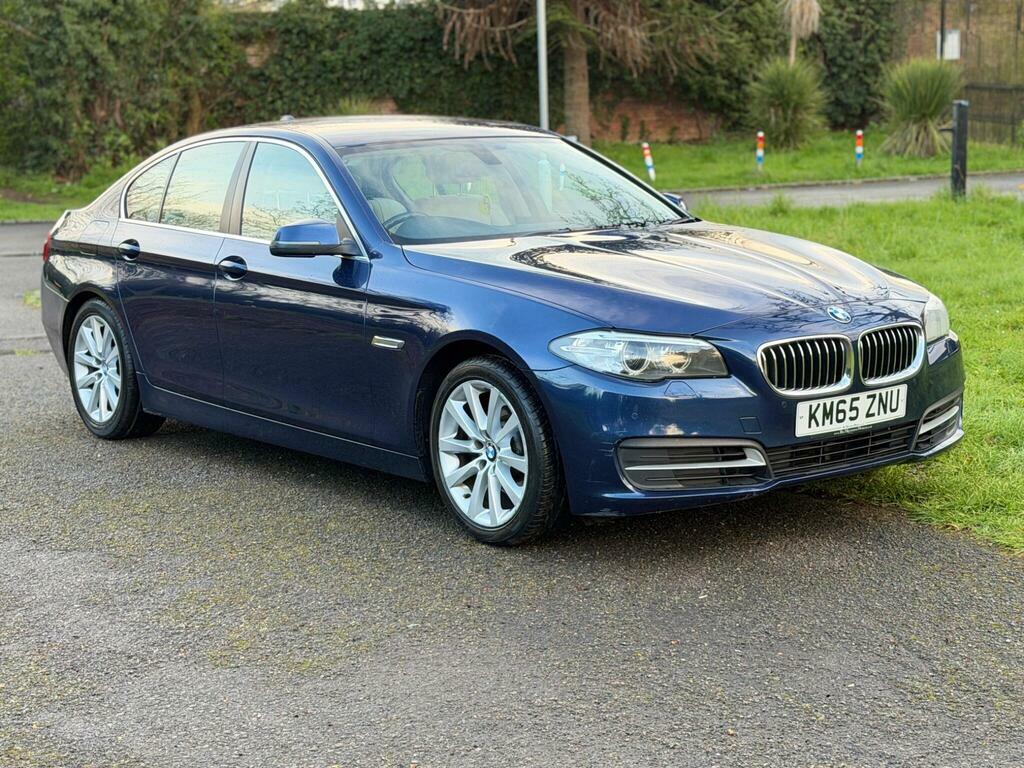 BMW 5 Series 2.0 520D Se Euro 6 S S KM65ZNU Blue #2