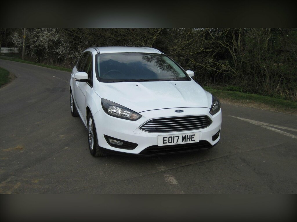 Ford Focus 1.5 Tdci Zetec Edition Euro 6 Ss EO17MHE White #3