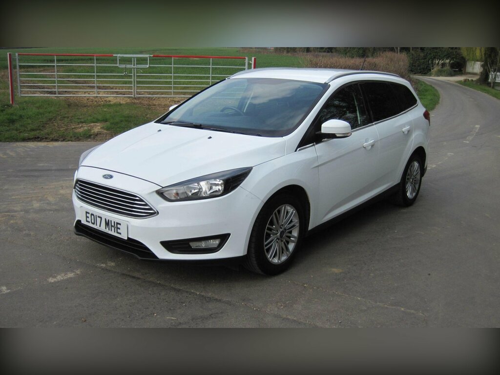 Ford Focus 1.5 Tdci Zetec Edition Euro 6 Ss EO17MHE White #5