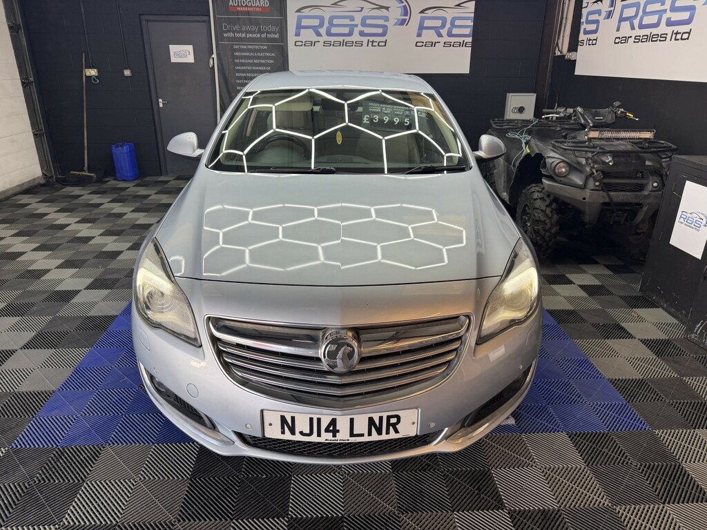 Vauxhall Insignia 2.0 Cdti Ecoflex Elite Nav 2014 NJ14LNR Silver #4
