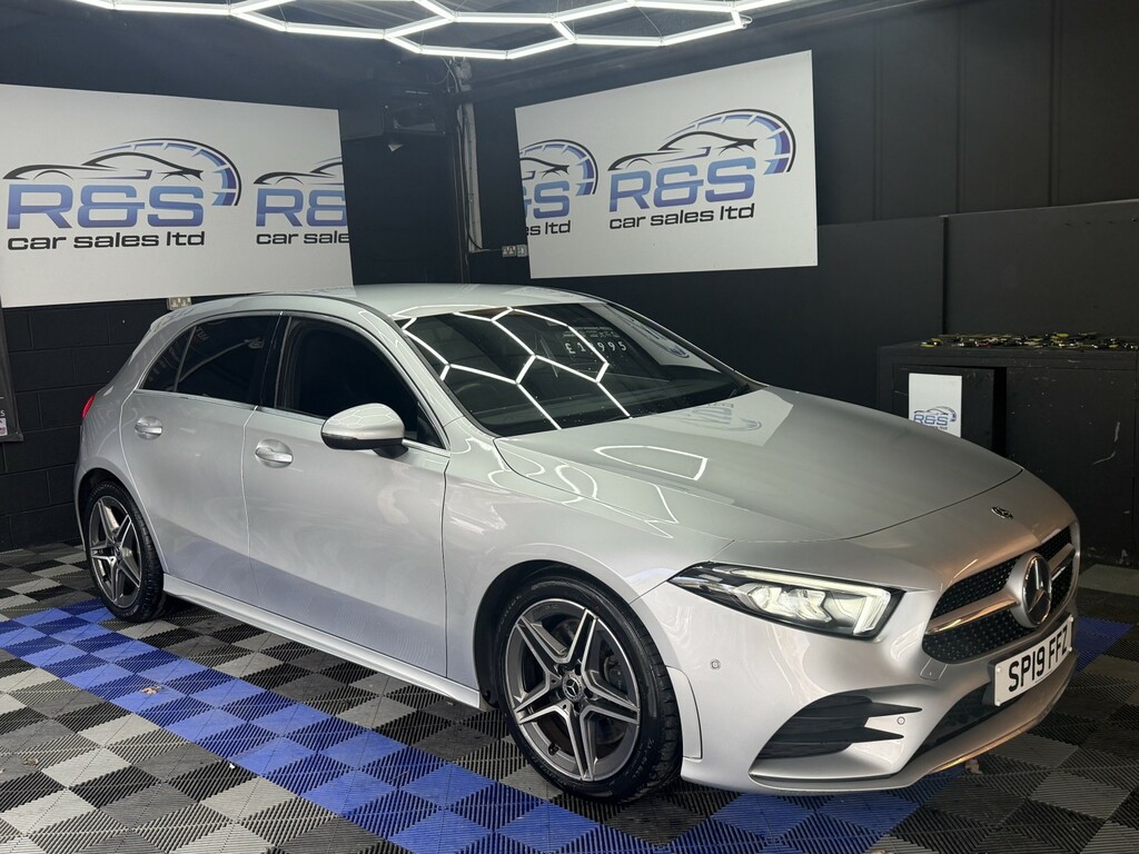 Mercedes-Benz A Class 2.0 A250 Amg Line 2019 SP19FFZ Silver #2