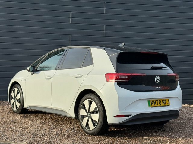 Volkswagen ID.3 2020 Pro Performance 58Kwh Business Hatchback White #2