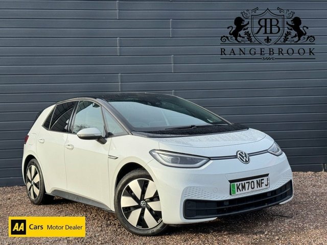 Volkswagen ID.3 2020 Pro Performance 58Kwh Business Hatchback White