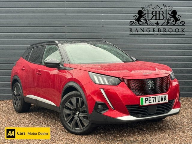 Peugeot e-2008 2021 50Kwh Gt Premium Suv Red