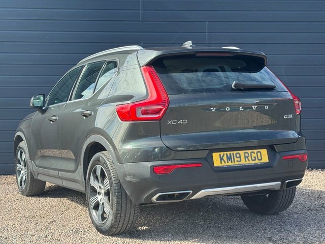Volvo XC40 2019 2.0 D3 Inscription Suv Awd Eu KM19RGO Black #2