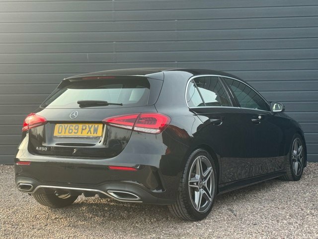 Mercedes-Benz A Class 2019 2.0 A250 Amg Line Hatchback OY69PXW Black #5