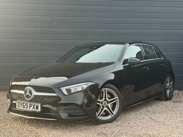 Mercedes-Benz A Class 2019 2.0 A250 Amg Line Hatchback OY69PXW Black #4