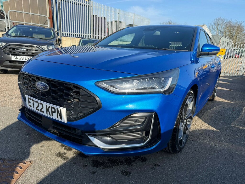 Ford Focus Focus Hatchback 1.5 Ecoblue St-line Vignale ET22KPN Blue #3