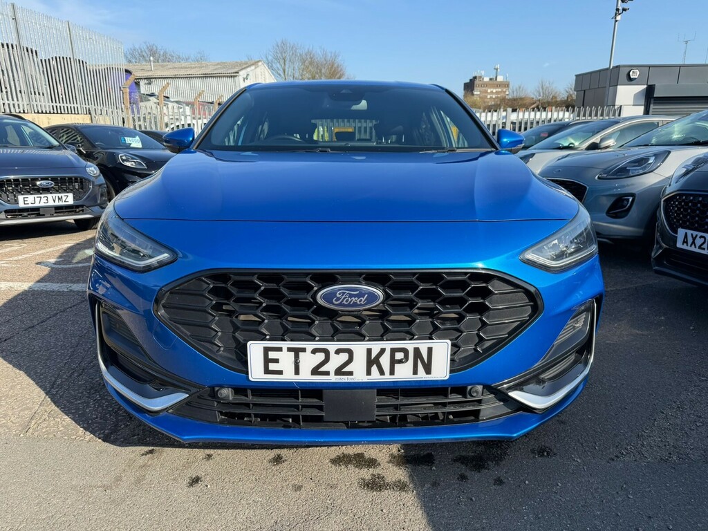 Ford Focus Focus Hatchback 1.5 Ecoblue St-line Vignale ET22KPN Blue #2