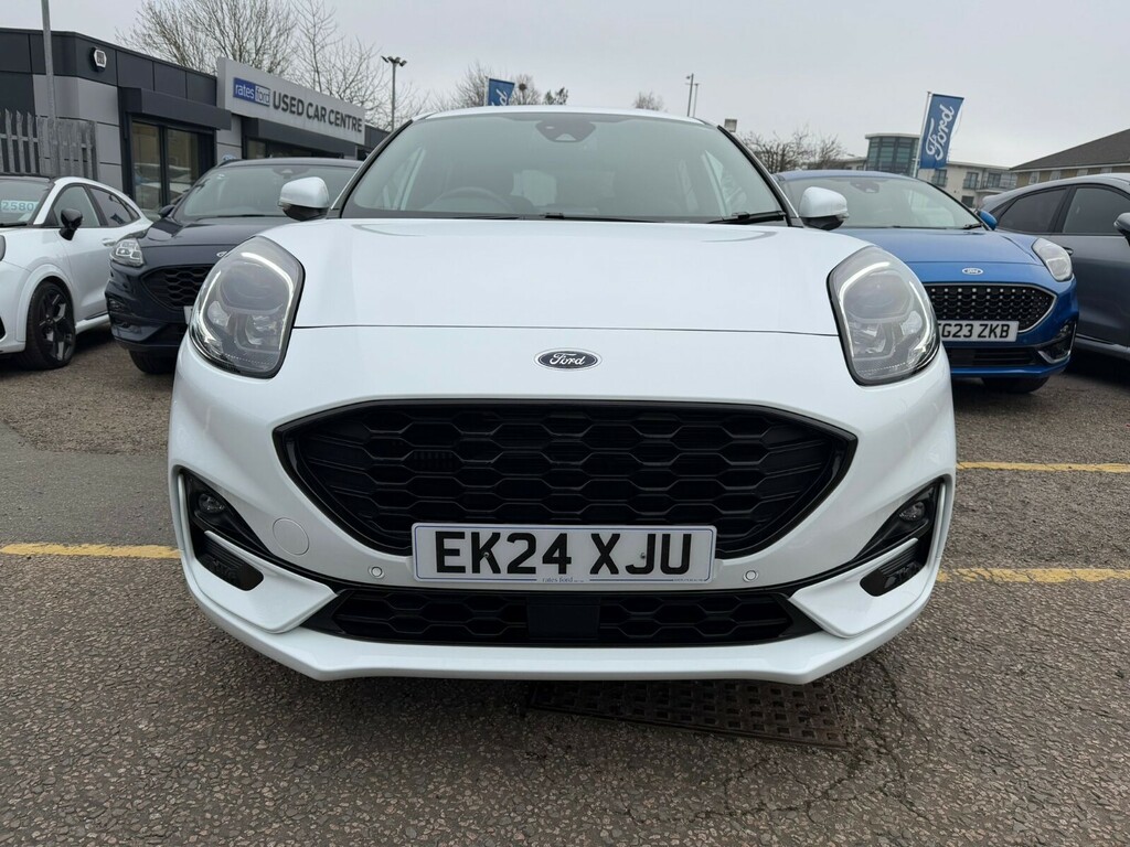 Ford Puma Puma Hatchback 1.0 Ecoboost Hybrid Mhev 155 St-lin EK24XJU White #2