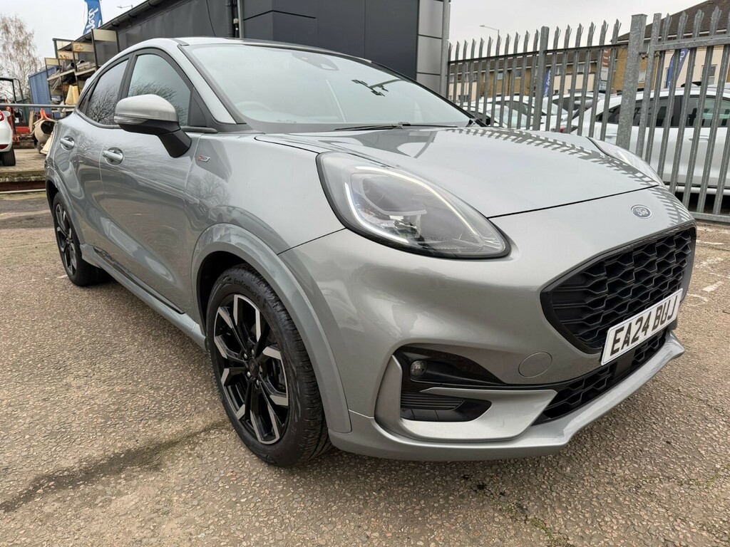 Ford Puma Puma Hatchback 1.0 Ecoboost Hybrid Mhev 155 St-lin Silver