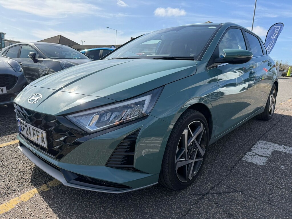 Hyundai I20 I20 Hatchback 1.0T Gdi Ultimate Dct EF24FFA Green #3