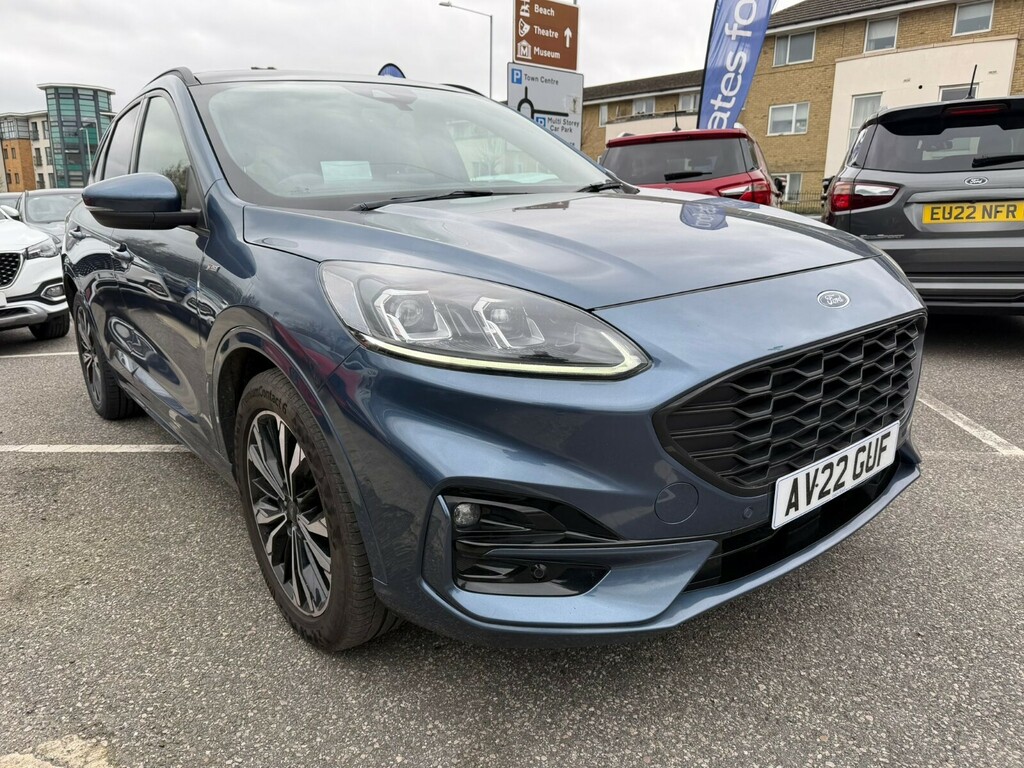 Ford Kuga Kuga 1.5 St-line X Hatchback Blue