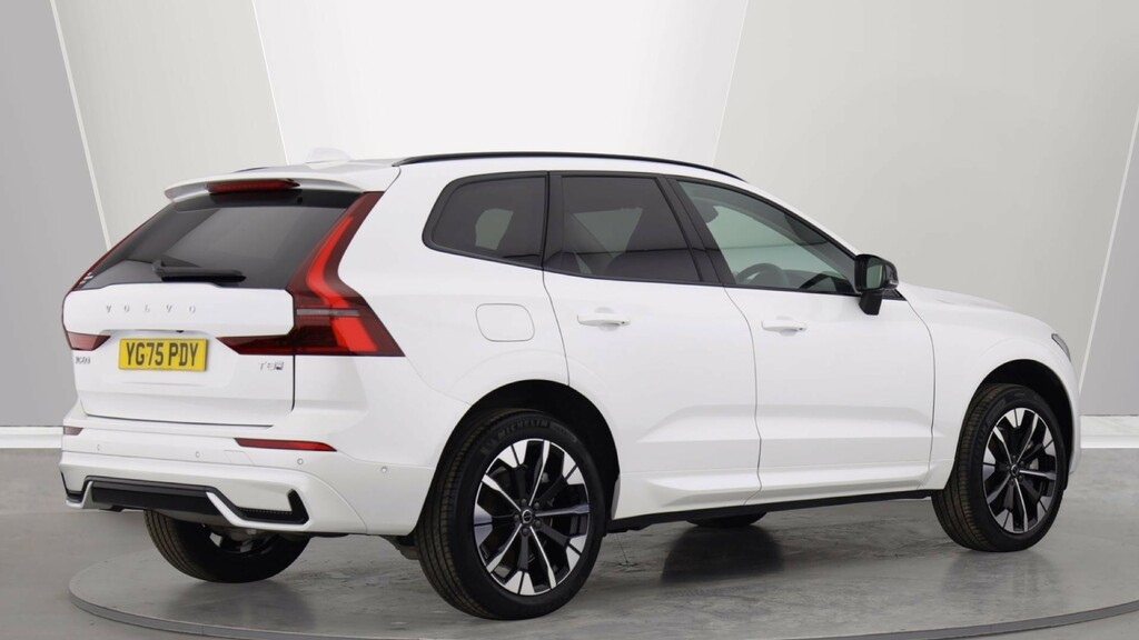 Volvo XC60 T8 Phev Awd Ultra Dark Sunroof, Pilot Assist, Hud White #2