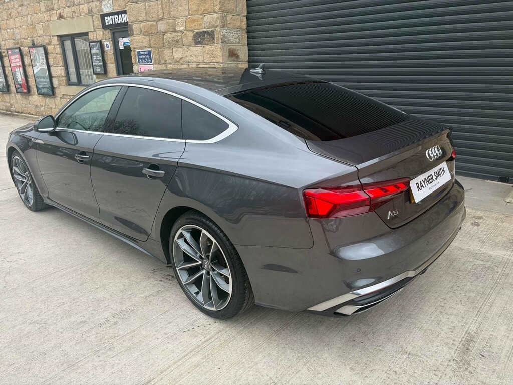Audi A5 Sportback 35 Tdi Mhev S Line VU70BKN Grey #4
