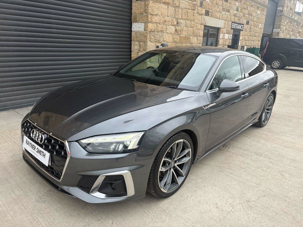 Audi A5 Sportback 35 Tdi Mhev S Line VU70BKN Grey #2