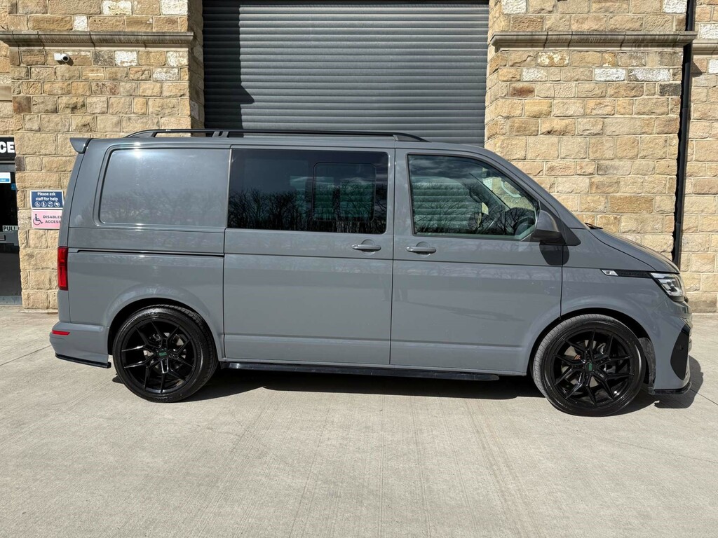 Volkswagen Transporter Bitdi T32 Highline Kombi Van Double Cab Dsg YT74GOP Grey #4