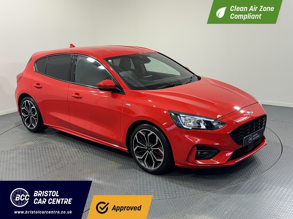 Ford Focus T Ecoboost St-line X SL69FHB Red