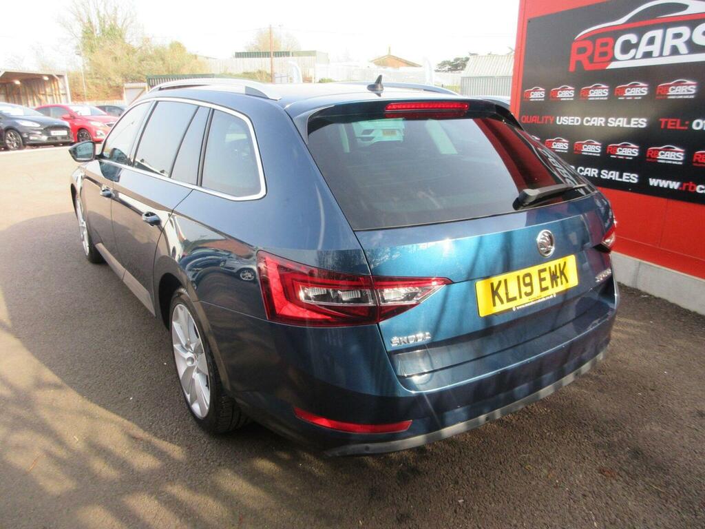 Skoda Superb Estate 2.0 Tdi Se L Executive Dsg Euro 6 Ss KL19EWK Blue #5
