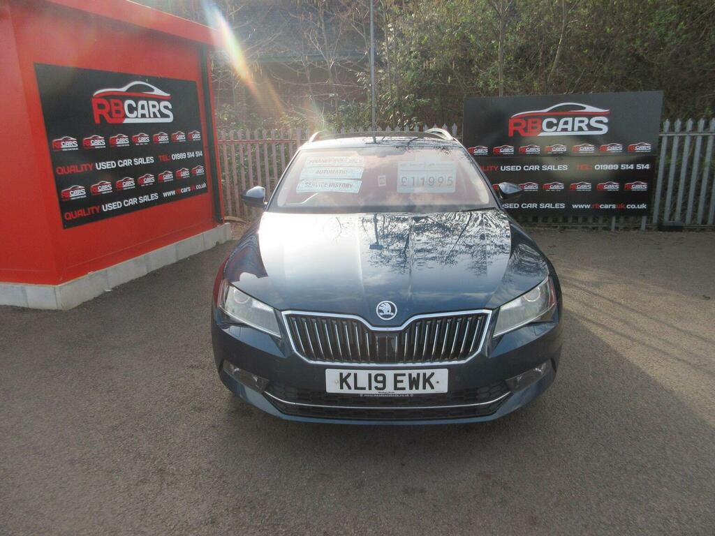 Skoda Superb Estate 2.0 Tdi Se L Executive Dsg Euro 6 Ss KL19EWK Blue #2