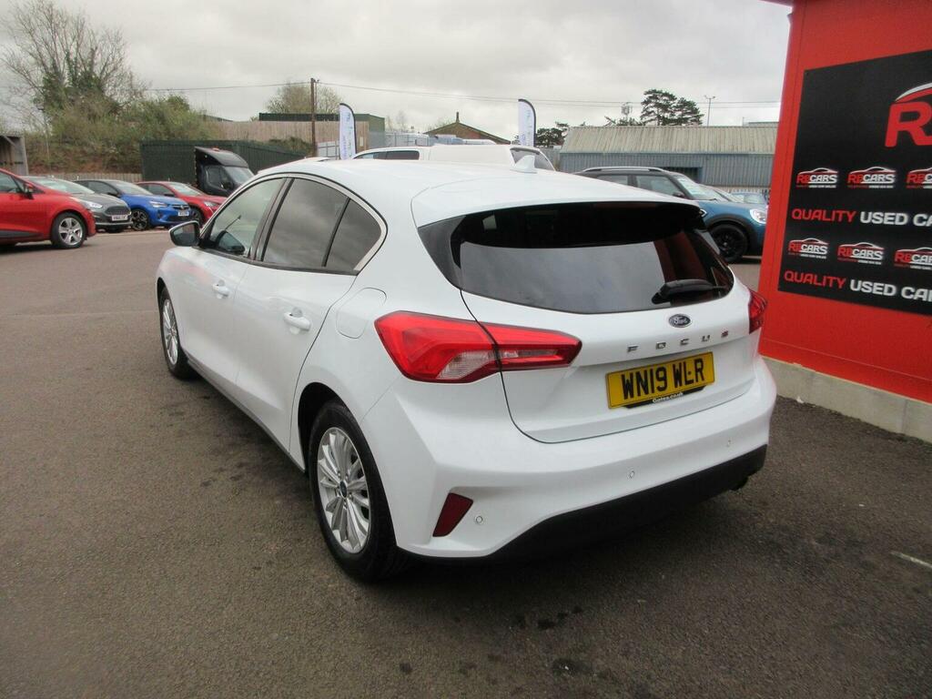 Ford Focus Hatchback 1.0T Ecoboost Titanium Euro 6 Ss WN19WLR White #4
