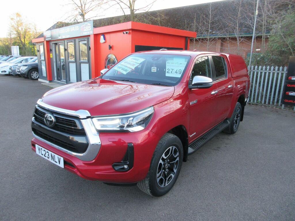 Toyota HILUX Pickup 2.8 D-4d Invincible 4Wd Euro 6 Ss 4 YC23NLV Red #3