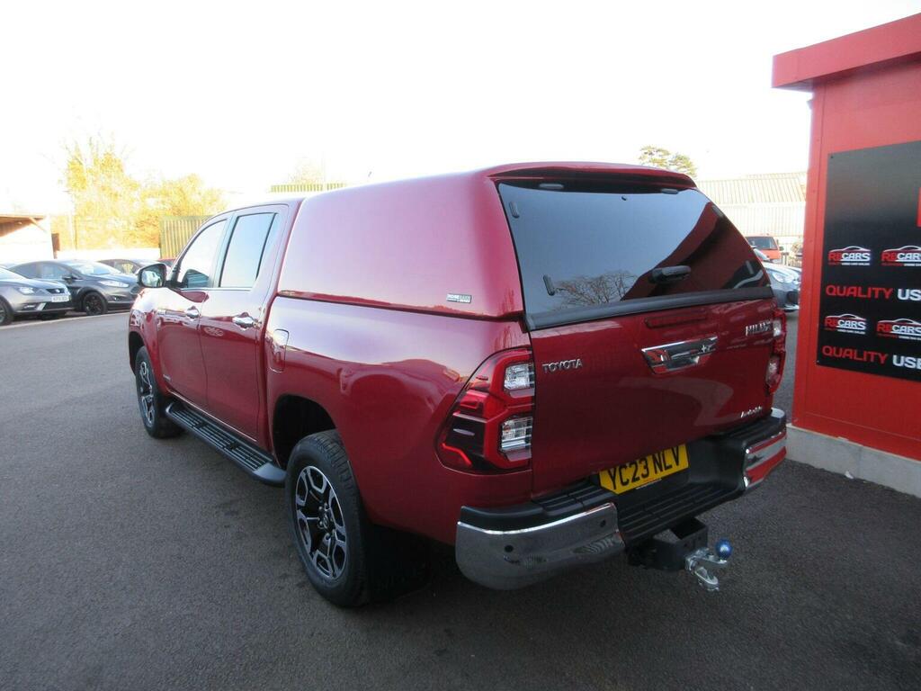 Toyota HILUX Pickup 2.8 D-4d Invincible 4Wd Euro 6 Ss 4 YC23NLV Red #5