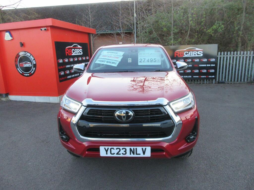 Toyota HILUX Pickup 2.8 D-4d Invincible 4Wd Euro 6 Ss 4 YC23NLV Red #2