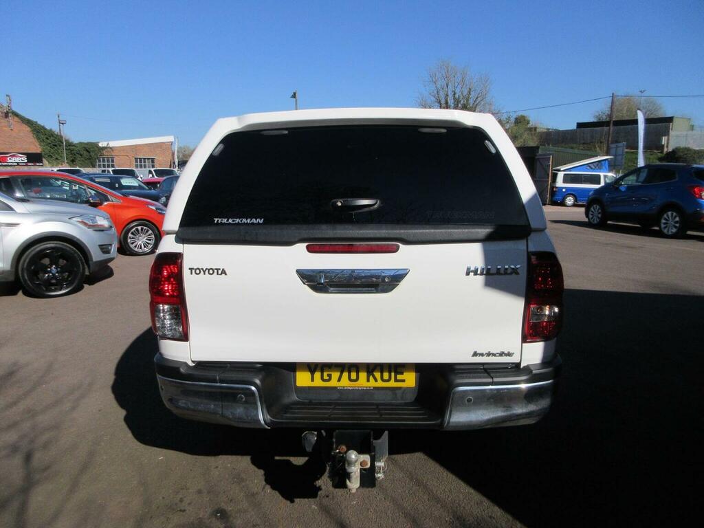 Toyota HILUX Pickup 2.4 D-4d Invincible 4Wd Euro 6 Ss 4 White #5