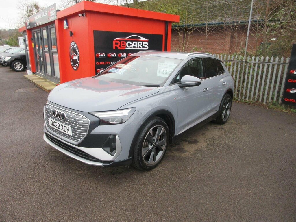 Audi Q4 E Tron Suv 35 S Line 55Kwh 202222 DX22XCH Grey #3