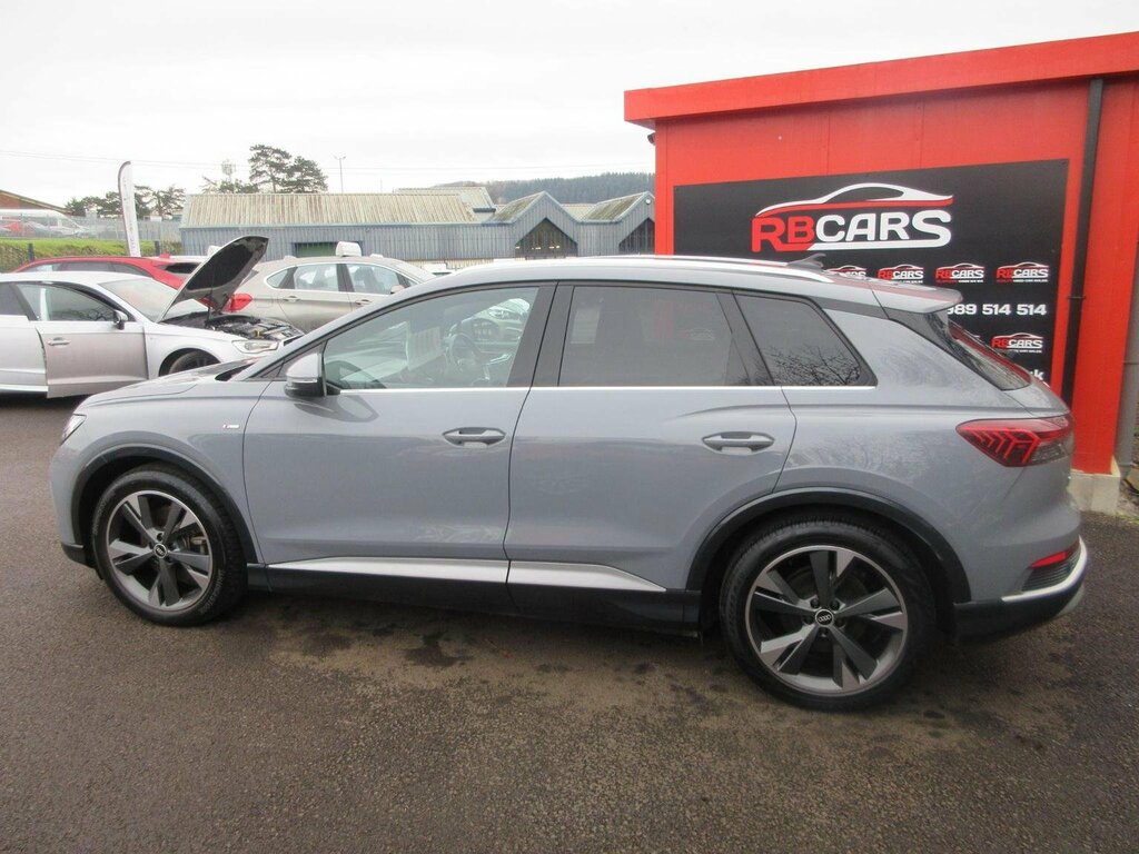 Audi Q4 E Tron Suv 35 S Line 55Kwh 202222 DX22XCH Grey #4