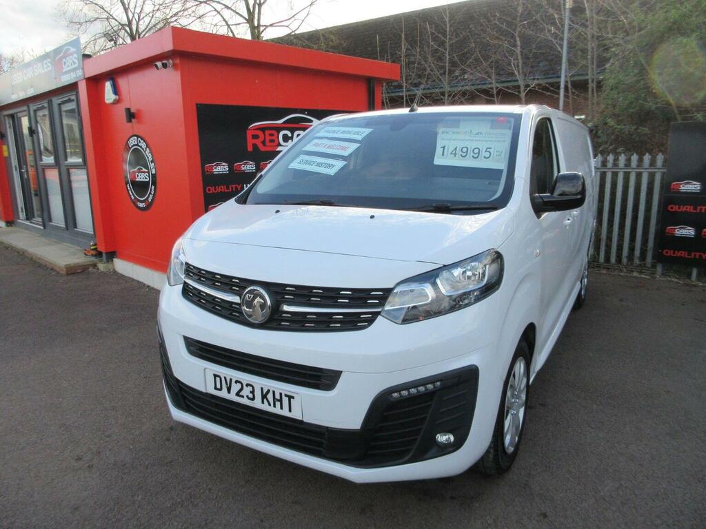 Vauxhall Vivaro Panel Van 1.5 Turbo D 2900 Pro L2 H1 Euro 6 Ss DV23KHT White #3