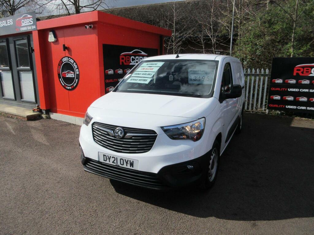 Vauxhall Combo Panel Van 1.5 Turbo D 2300 Edition L2 H1 Euro White #3