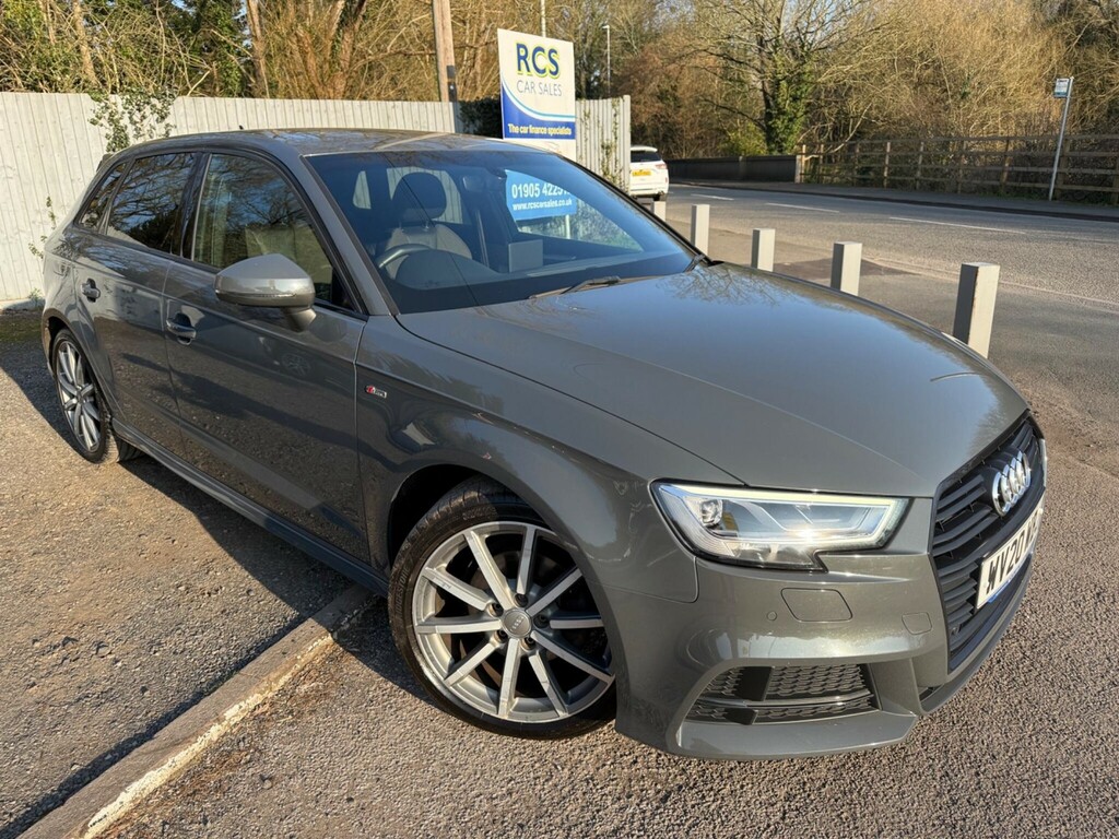Audi A3 1.5 Tfsi Cod 35 Black Edition Sportback Euro 6 S Grey