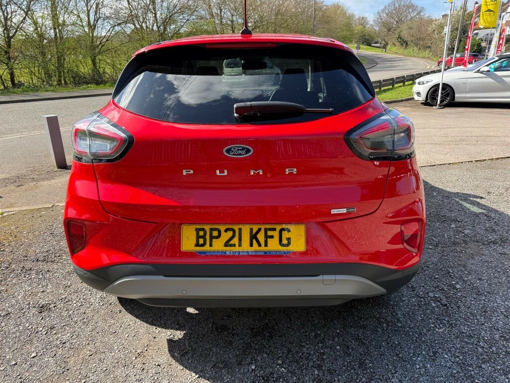 Ford Puma 1.0T Ecoboost Mhev Titanium Euro 6 Ss BP21KFG Red #4