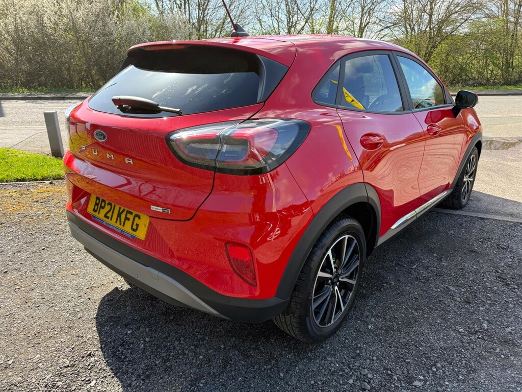 Ford Puma 1.0T Ecoboost Mhev Titanium Euro 6 Ss BP21KFG Red #3