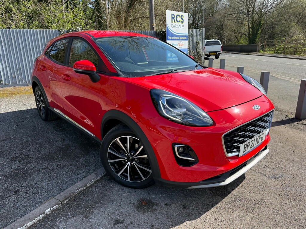 Ford Puma 1.0T Ecoboost Mhev Titanium Euro 6 Ss Red
