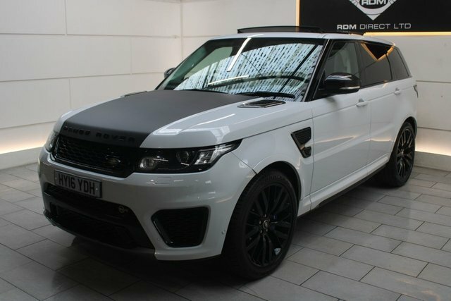 Land Rover Range Rover Sport Suv HY16YDH White #3